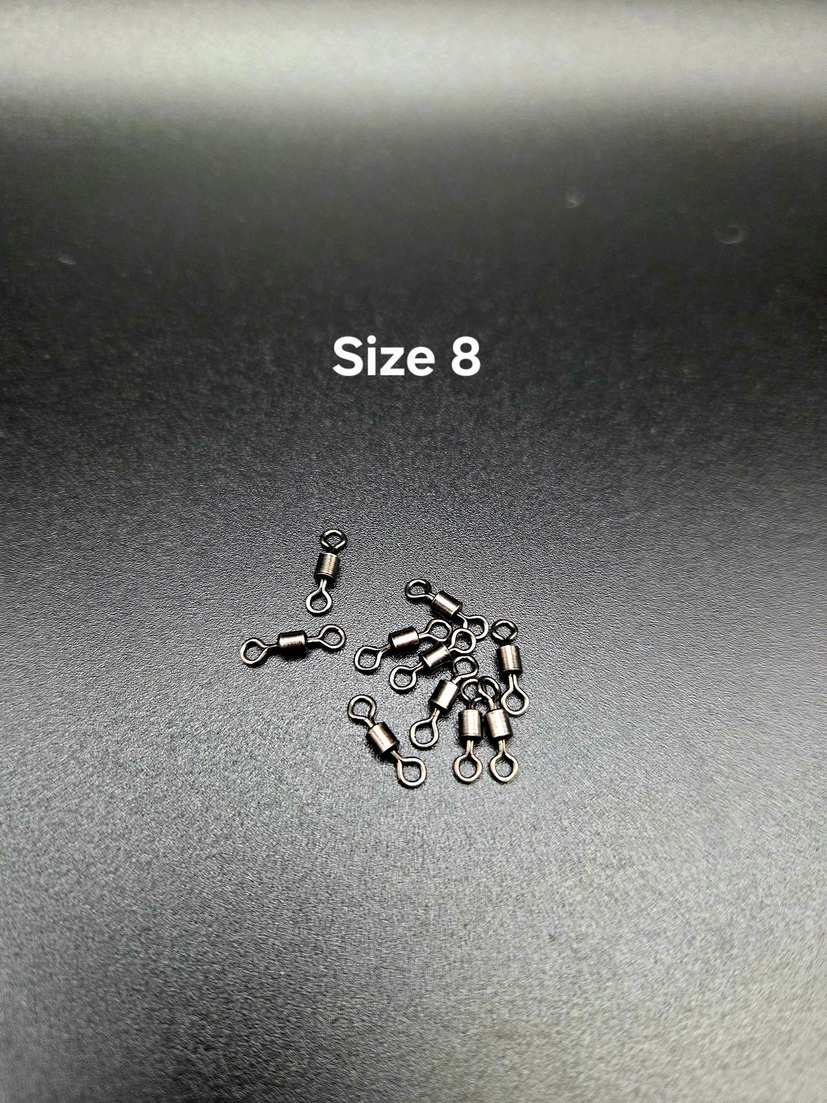 Fishing swivels, fishing tackle, size 8, size 10, Finesse fishing