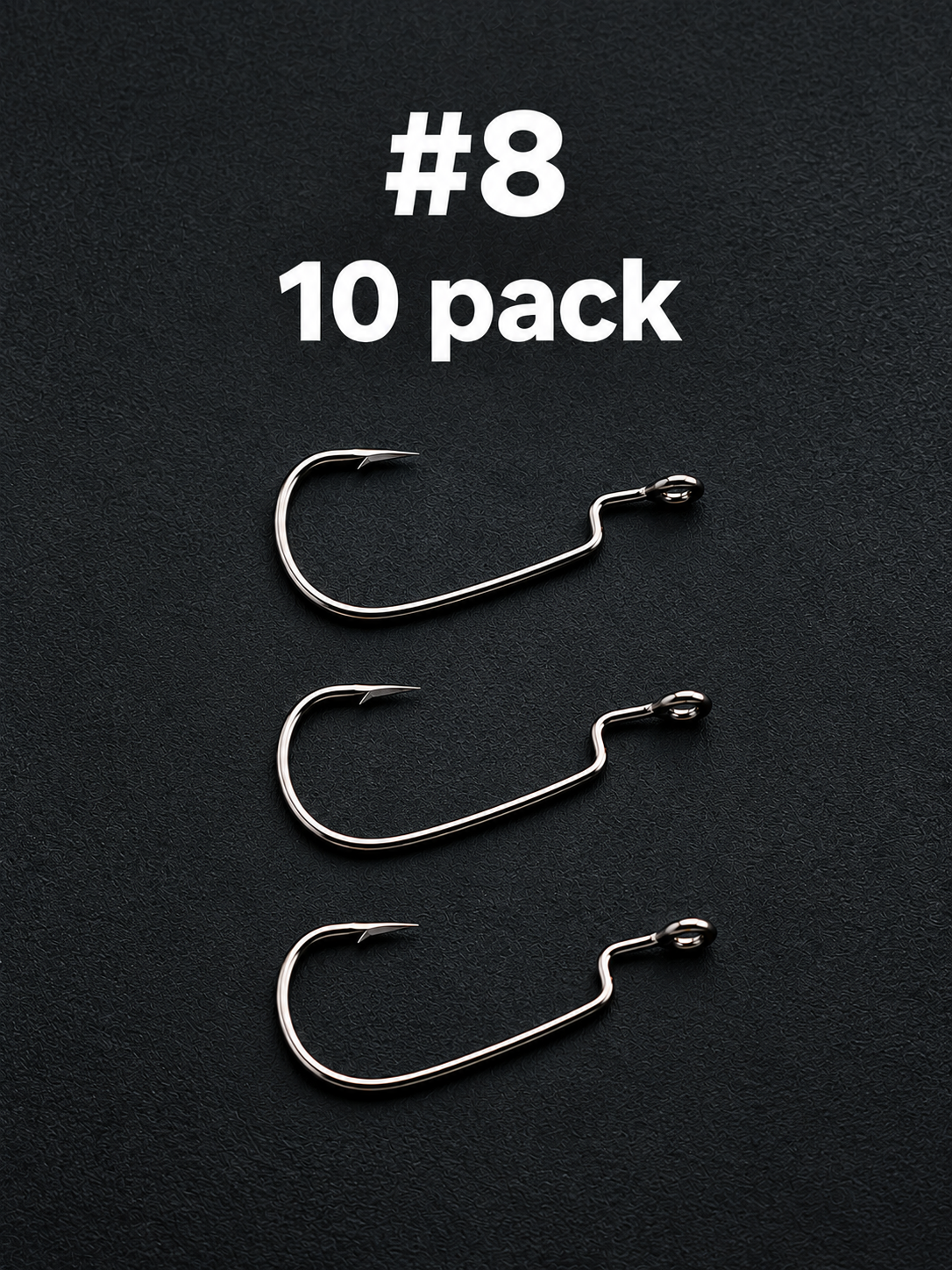Ewg Hooks - Sizes #6,#8,#10 (10pack)