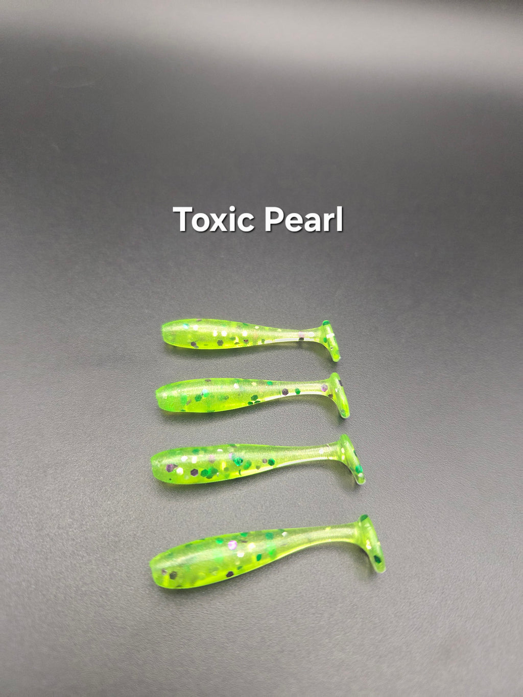 Slick Swim Shad 38mm soft plastic shad lures for perch fishing, 12 pack by DG Lures