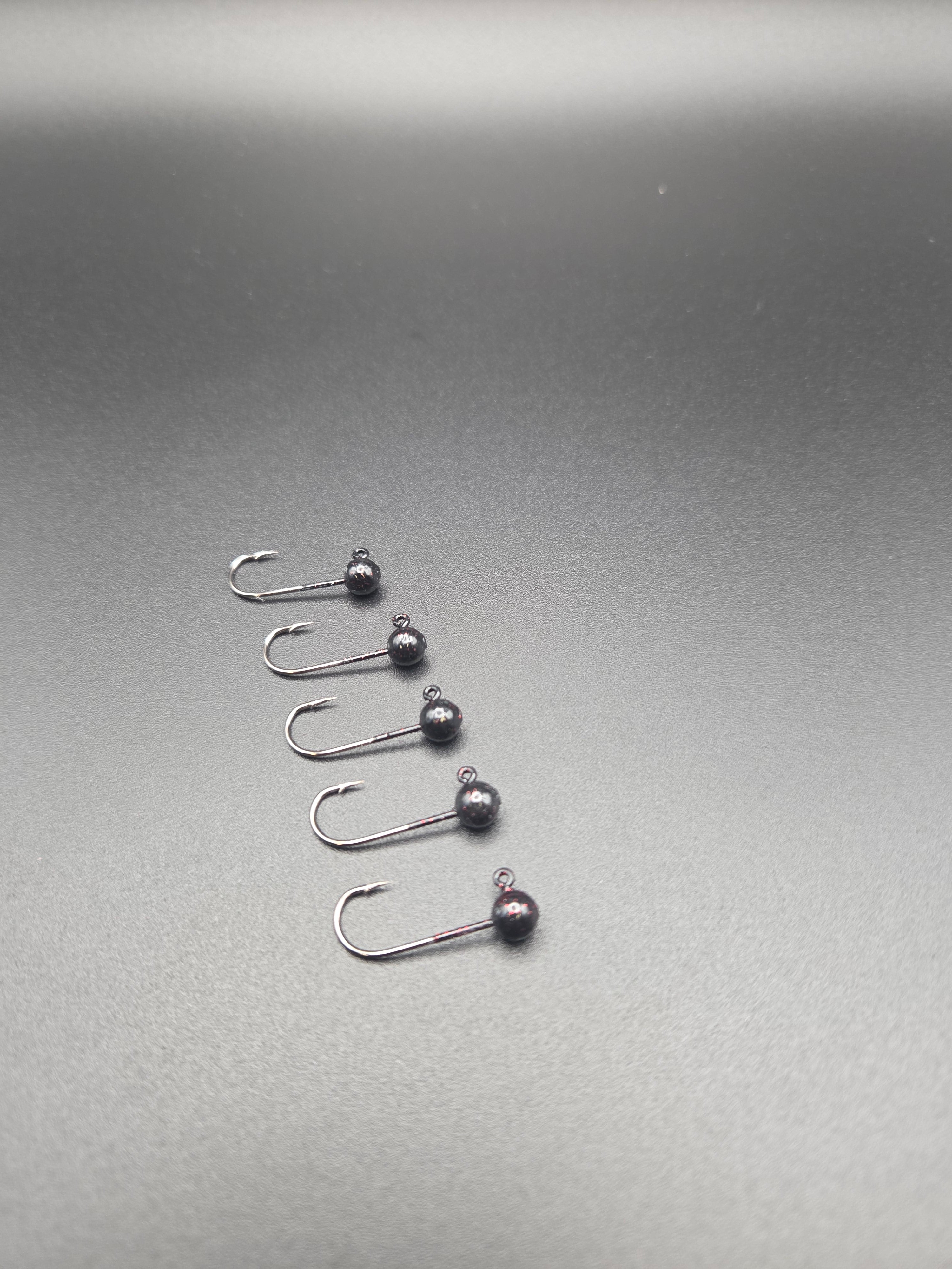 Micro Jig Heads - Black (5pack)