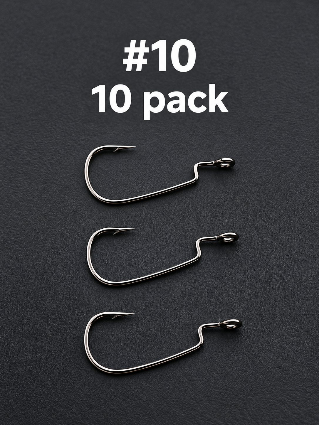 Ewg Hooks - Sizes #6,#8,#10 (10pack)