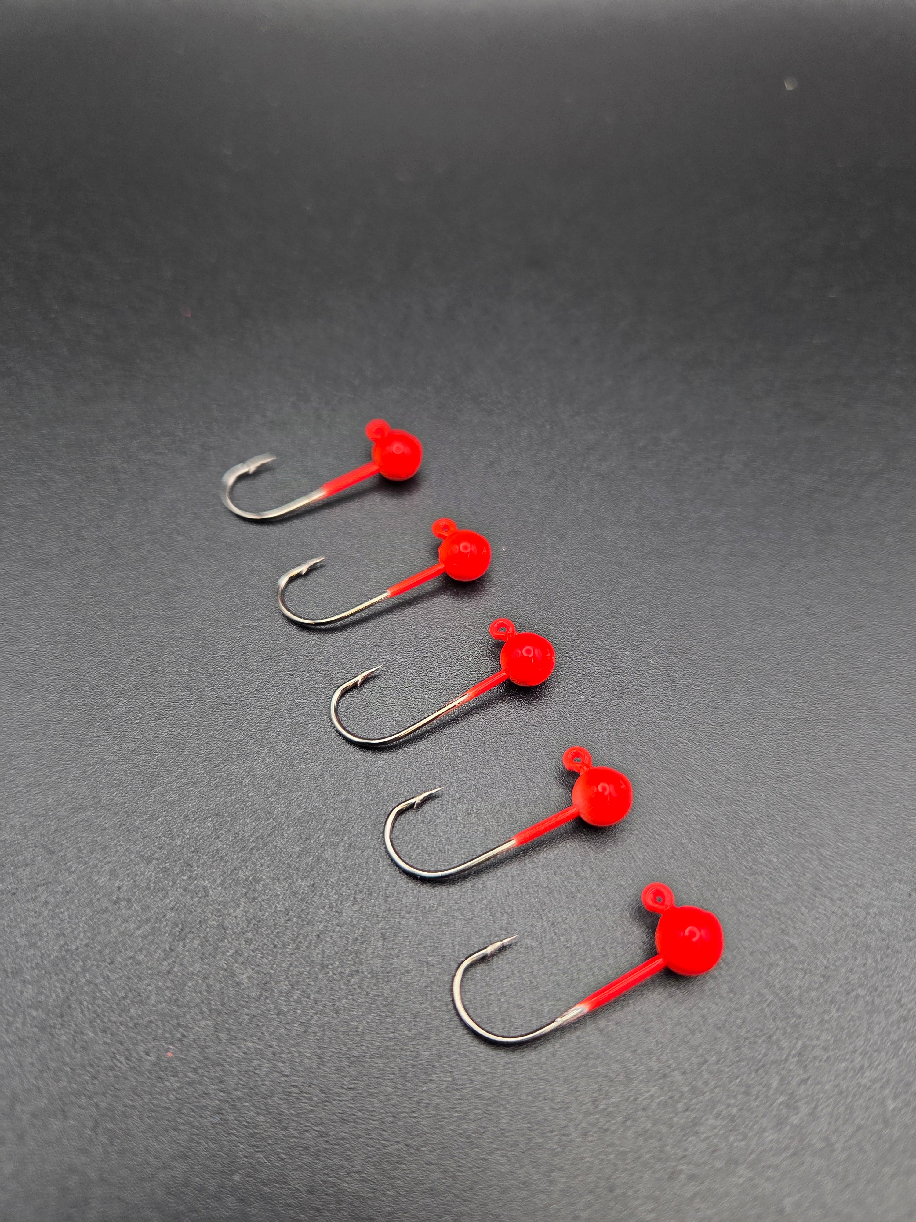 Micro Jig Heads - Orange (5pack)