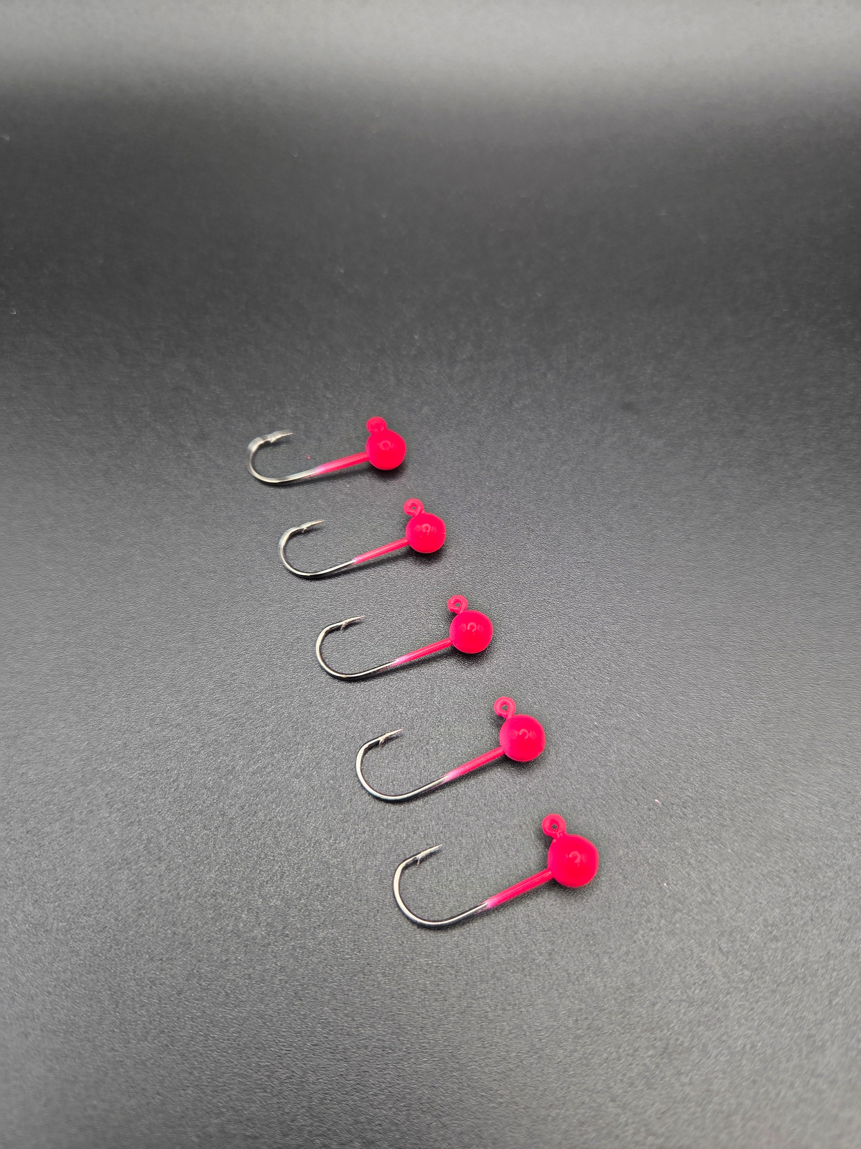Micro Jig Heads - Pink (5pack)