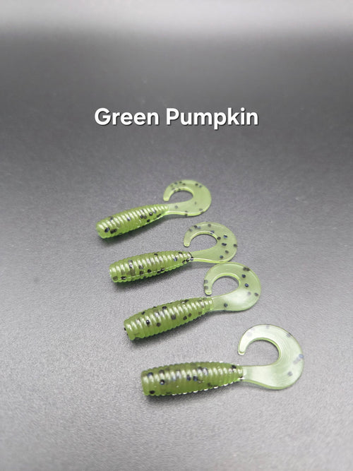 2" Curly Tail Grub (16 pack)